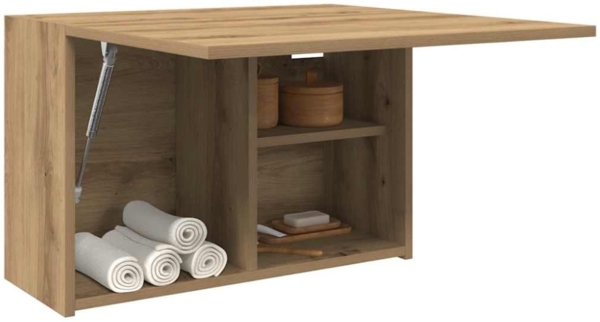 vidaXL Bad-Wandschrank Artisan-Eiche 60x25x40 cm Holzwerkstoff 860075