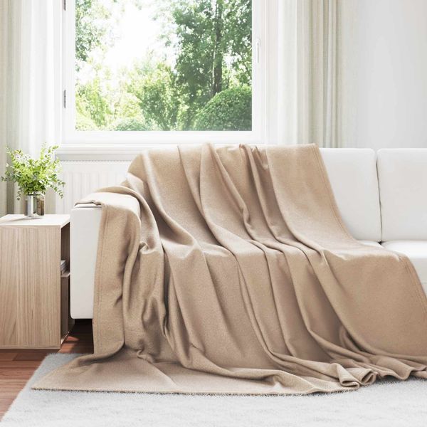 vidaXL Wohndecken 24 pcs Kamel 270 x 240 cm Fleece 42017092