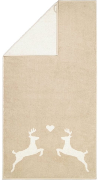 Cawö Duschtuch Alpenchic Natur (70x140 cm) 6228-70/140-33