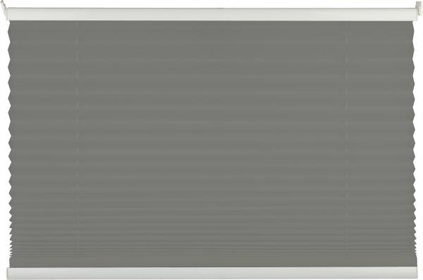 Plissee FREE grau 75x130cm (BH 75x130 cm)