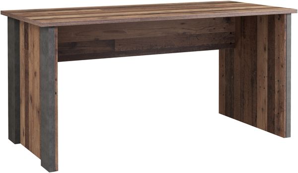 8-tlg. Büromöbel-Set Clif in Old Wood Vintage Bild 2