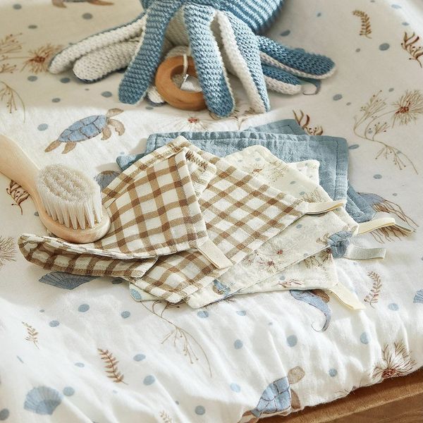 Mirabeau Waschlappen Waschlappen 6er Set Tinkertop blau/beige