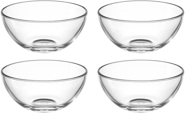 LEONARDO Schale CUCINA, 4er-Set, Glas, (Set, 4-tlg), Spülmaschinengeeignet
