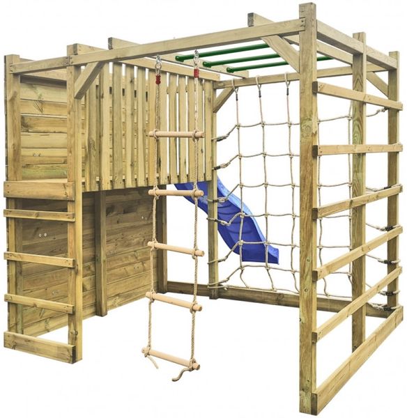 Spielplatz Kletterturm Spielturm Rutsche - (4010)