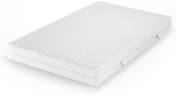 Kaltschaummatratze Weiß 140 x 200 cm 20cm Höhe Vitalispa