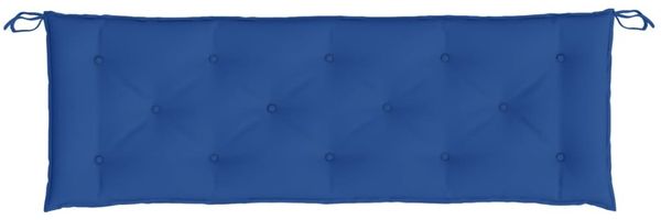 vidaXL Gartenbank-Auflagen 2 Stk. Blau 150x50x7 cm Oxford-Gewebe 361707 Bild 6