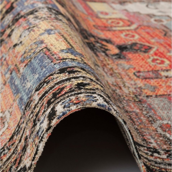 Pergamon Orientteppich Designer Teppich Vintage Zoe Orient Klassik, Rechteckig, Höhe: 6 mm Bild 2