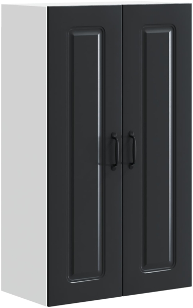 vidaXL Küchenschrank Kalmar Schwarz 60 x 31 x 100 cm Holzwerkstoff 884785