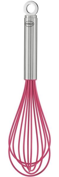 RÖSLE Schneebesen Pink Charity Edition Silikon Pink Edelstahl 27 cm