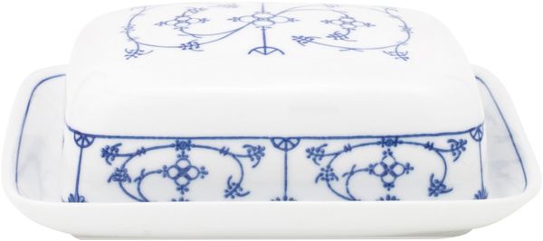 KAHLA Tradition Butterdose, eckig Blau Saks