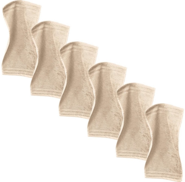 Erwin Müller Gästehandtuch Gästetuch "Heidelberg" 6er-Pack, Frottier, Walk-Frottier Uni Bild 4