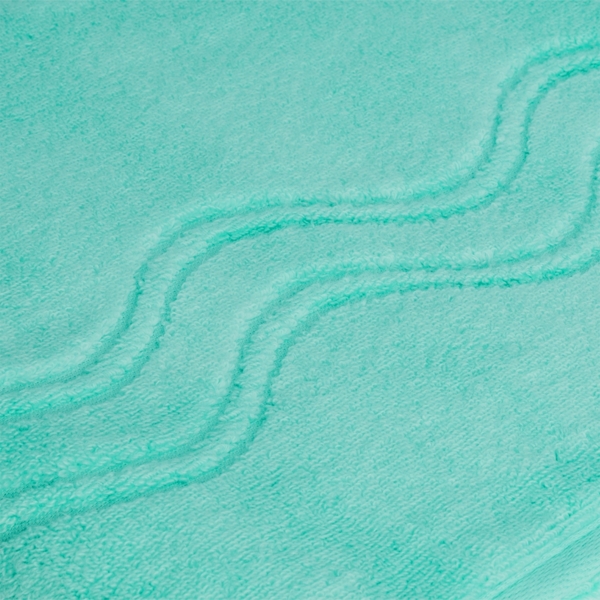 Ross Cashmere feeling 6 tlg. Frottier-Set - 4 X Handtuch (50 X 100cm), 2 X Duschtuch (75 X 140cm) - 520 g/m2 - Bleached Aqua Bild 2