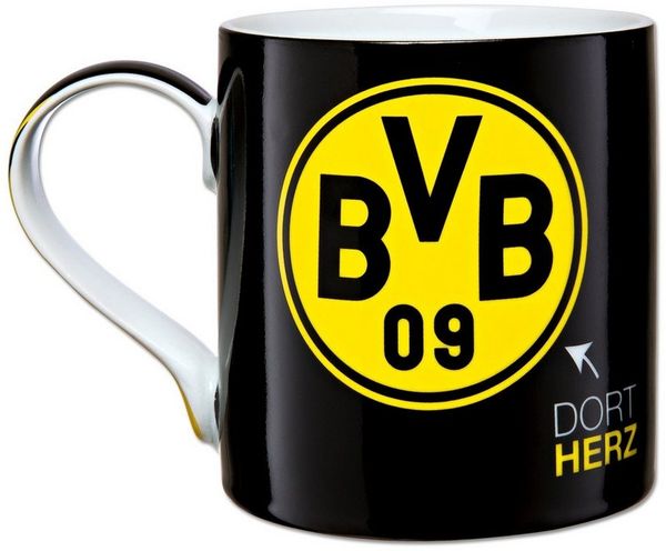 BVB MERCHANDISING Tasse Dortmund Tasse, Steingut