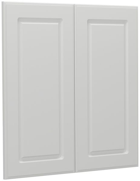 Küchenfront R-Line Weiß Landhaus 59.2 x 59 cm Möbelfront für den Hängeschrank Vicco