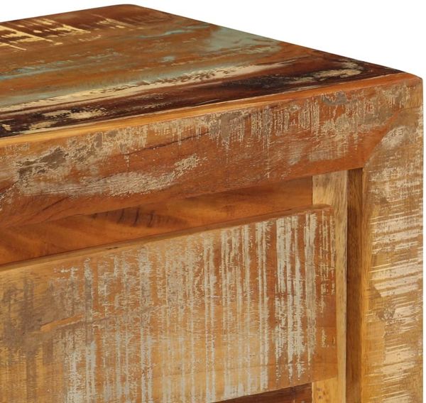 Sideboard, Kommode 120x30x75 cm Altholz Massiv Bild 6