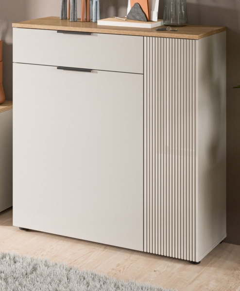 Inn 'Skid' Schuhschrank, Kaschmir / Eiche, 80 x 88 x 36 cm