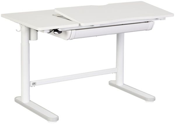 LIFETIME elektrisch verstellbarer Schreibtisch ERGO - Klappteil rechts