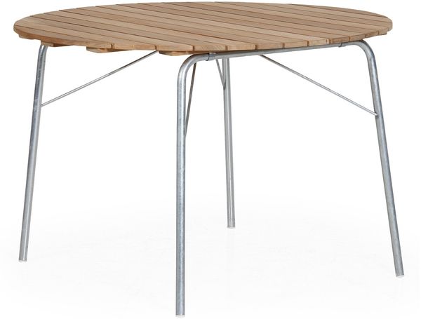 Gartenesstisch Classic aus Teakholz, Ø 110 cm