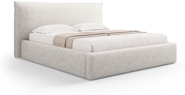 Micadoni Bett Kaelle Chenille Helles Beige 200x200