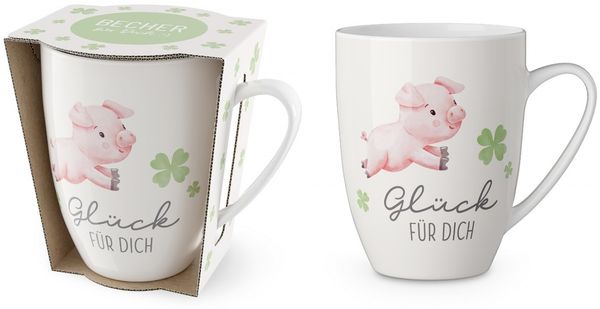 Kaffeetasse Tee Kaffee Tasse Becher 0,25l Geschenk la vida Glück 9507811