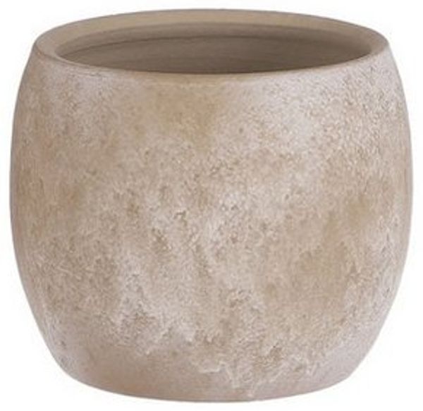 Mica Blumentopf Lester Ø 12 x 14 cm creme