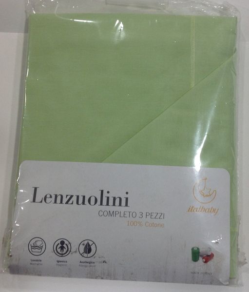 ITALBABY 020.1010 – 10 Set 3 lenzuoline für Kinderbett