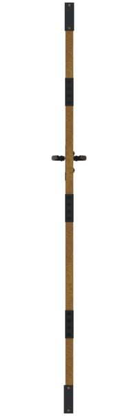 vidaXL Gartentor 85x200 cm Cortenstahl Baum-Design 153213 Bild 5
