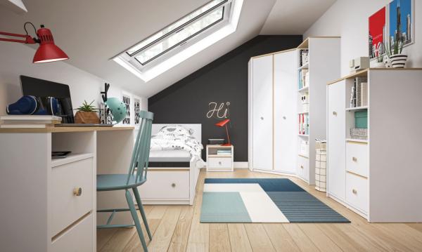 XL Küchenhängeschrank Kvantum 60x32,5x96cm 2-türig Farbe wählbar (Q-W4/60)