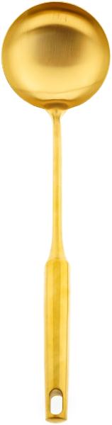 Almina Schöpfkelle ideal zum servieren aus Edelstahl Hitzebeständig Gold