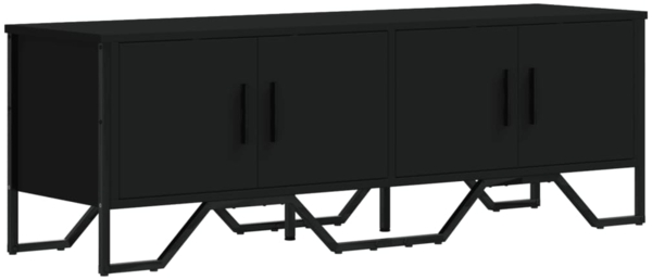 vidaXL TV-Schrank Schwarz 122x34x41 cm Holzwerkstoff 848584