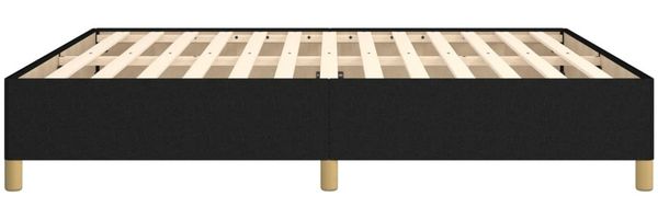 Boxspringbett Schwarz 160x200 cm Stoff [3120971] Bild 6