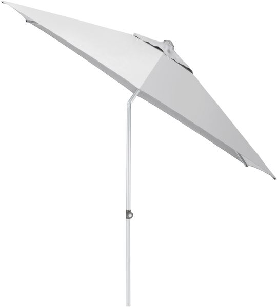KETTLER EASY PUSH Stockschirm rund silber/hellgrau Aluminium/Polyester mit PU Beschichtung Ø 300 x 250