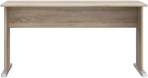 Schreibtisch >TEMPRA2< in Sonoma Eiche Dekor - 144x72x72cm (B/H/T)