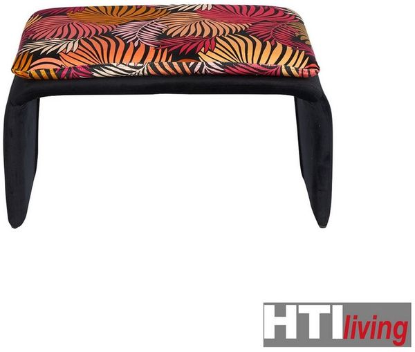 HTI-Living Sitzhocker Hocker Vance mit Muster (Stück, 1 St, 1 Hocker), Fußbank Polsterhocker