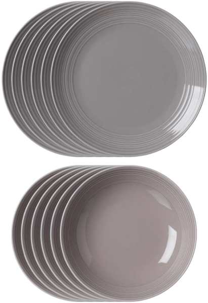 Ritzenhoff & Breker Levi Tafelservice 12-teilig grau