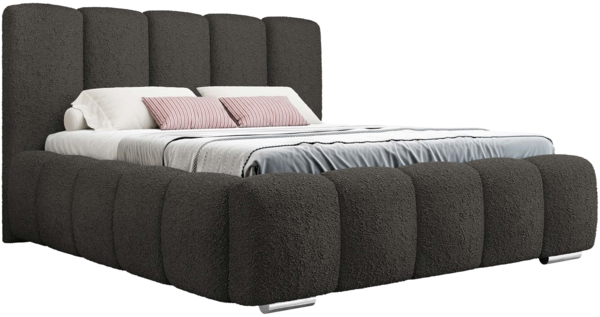 Polsterbett Widoni Boucle (Farbe: Abriamo 08, Größe: 180x200 cm)