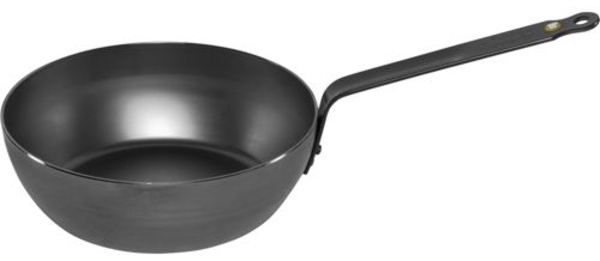 De Buyer Bauernpfanne tief Stahl Mineral Bienenwachs 24cm