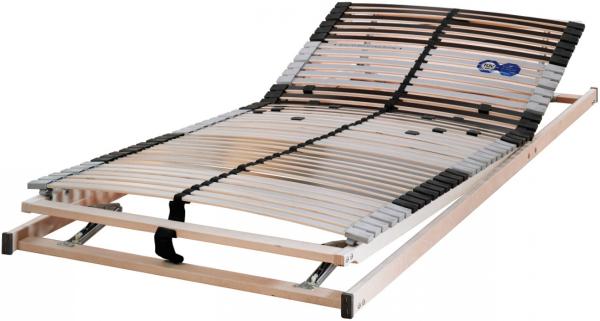fan Lattenrost Federholzrahmen Punktoflex Ergo Kopf- und Fußteil manuell verstellbar Größe: 100x200 cm