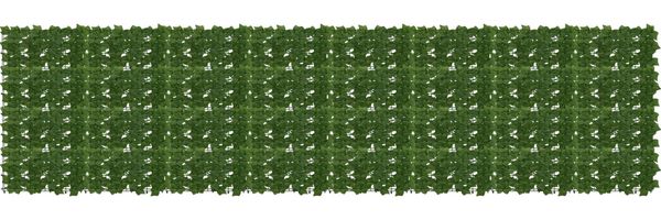 vidaXL Balkonsichtschutz mit Blättern Grün 400x100 cm 42040659