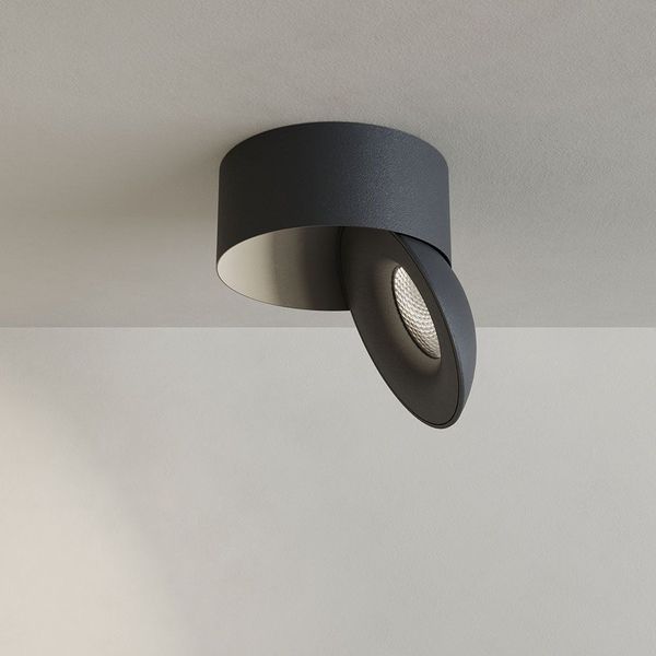 s.luce Santa Neo LED-Deckenstrahler schwenkbar & dimmbar Schwarz