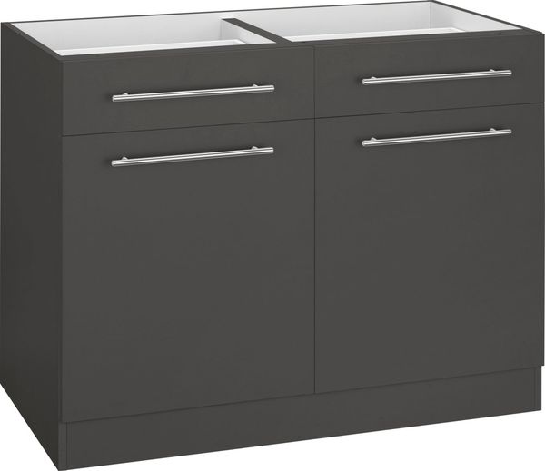 wiho Küchen Unterschrank Unna 100 cm breit, ohne Arbeitsplatte