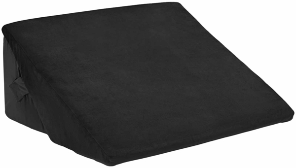 vidaXL Keil Kopfkissen Sonstiges Schwarz 55 x 55 x 26 cm 42020242