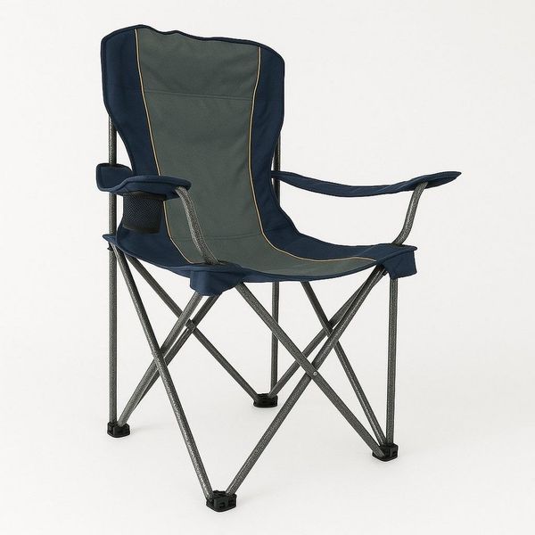 BruKa Campingstuhl YUKON Faltbar Camping Klappstuhl Stuhl Regiestuhl Faltstuhl (2 St)
