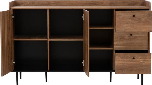 Kommode Veirana VS-01 K2D3SZ, Farbe: Brandy Castello Bild 3