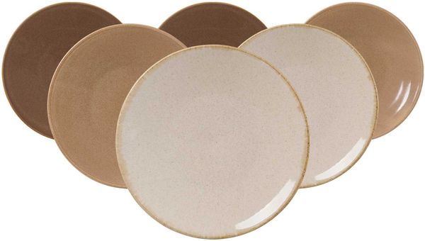 Ritzenhoff & Breker Sahara Speiseteller ø 27,5 cm 6er Set gemischt