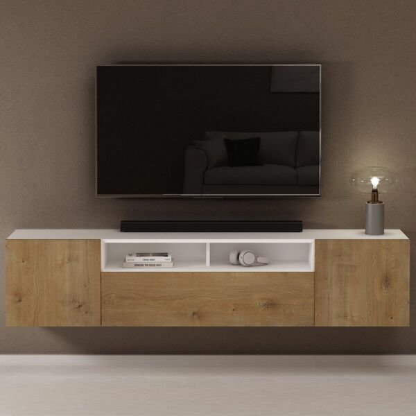 doporro Lowboard TV-Schrank Fernsehschrank Hängend 180x34.4x39cm Fernsehschrank3