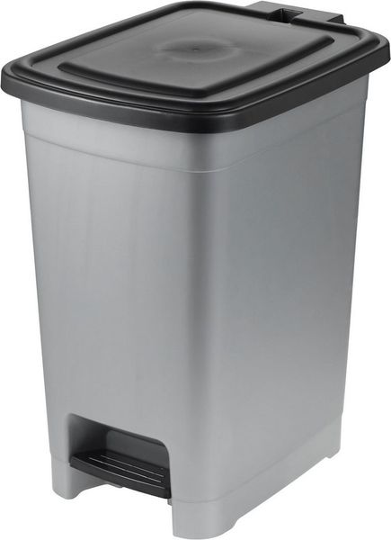 keeeper Treteimer Olaf 25,0 Ltr. 27x36,5x44 cm Light Silver