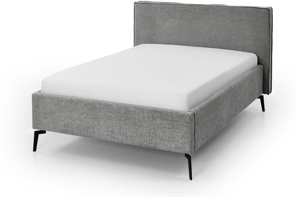 Matera Polsterbett braun Polyester Stoffbezug Baltimore 216cm x 165cm x 112cm