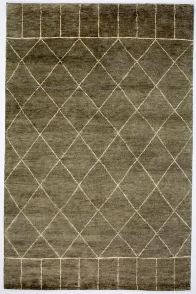 Morgenland Designer Teppich - 240 x 160 cm - Grau