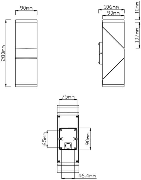 LED Wandleuchte AVON Bild 10